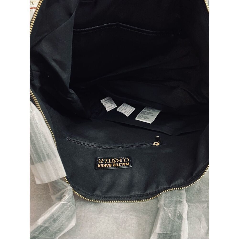 Walter Baker Black and White Tote Bag - Picture 5 of 8